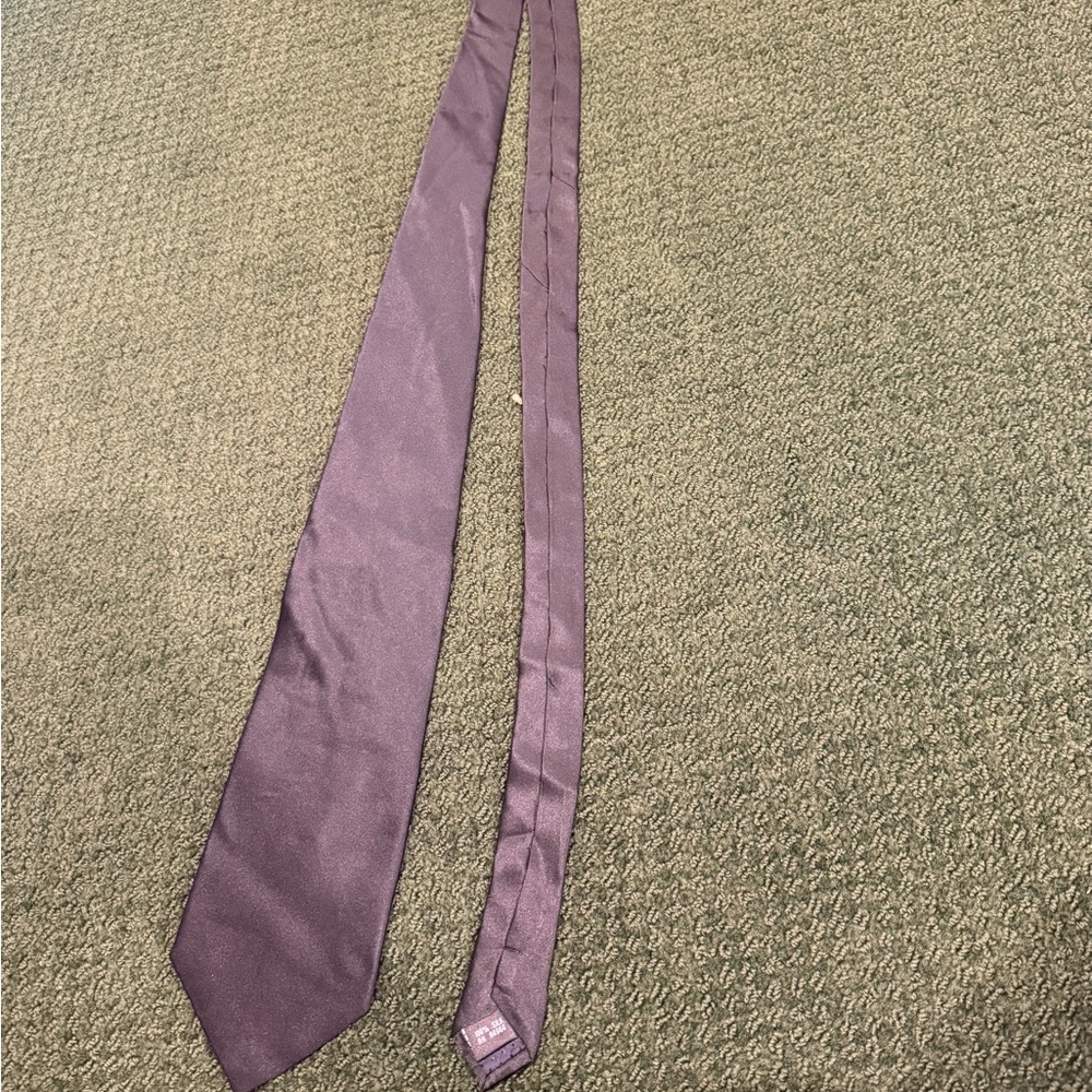Blacker tie By Stanley Blacker Black Silk Tie